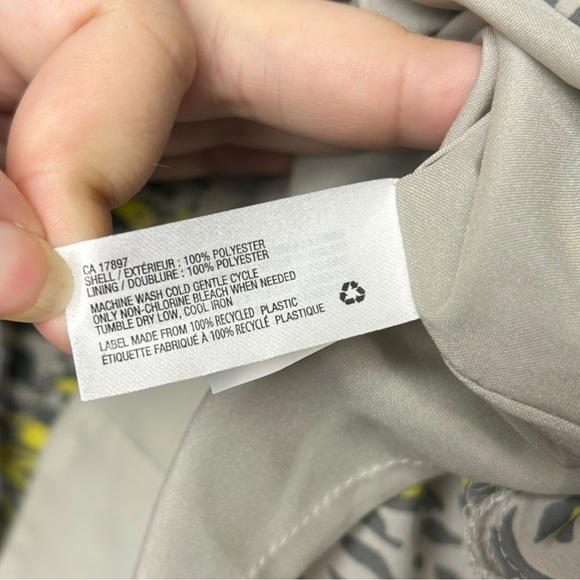 Gap Sleeveless Grey & Neon Leopard Dress 16 - Picture 9 of 9